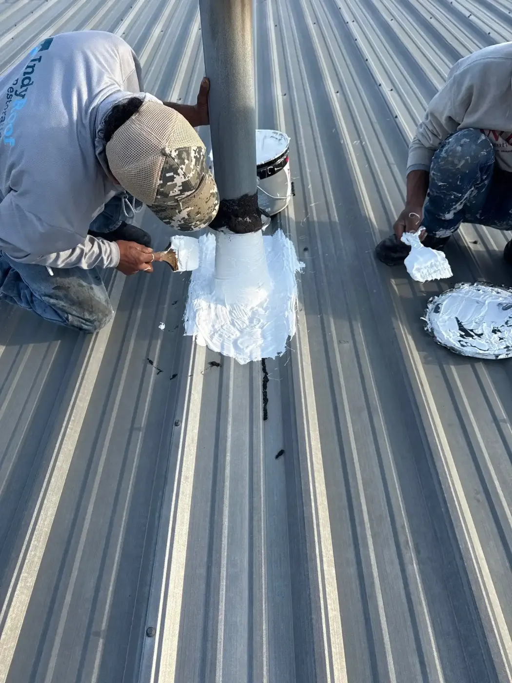 Metal roofing by Van Buren Metal Roofing near Yorktown, IN